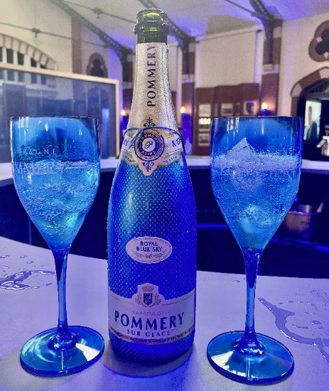Pommery Royal Blue Sky Champagne tasting