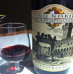 Montepulciano medieval town Tuscany